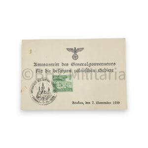 Amtsantritt des Generalgouverneurs für die besetzten Polnische Gebiete