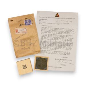 unieke set nsb "lotsverbondenheid" penning