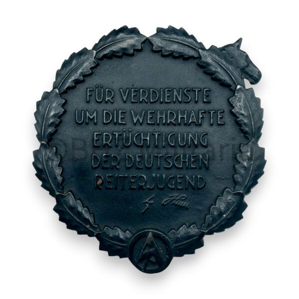 plakette deutschen reiterjugend
