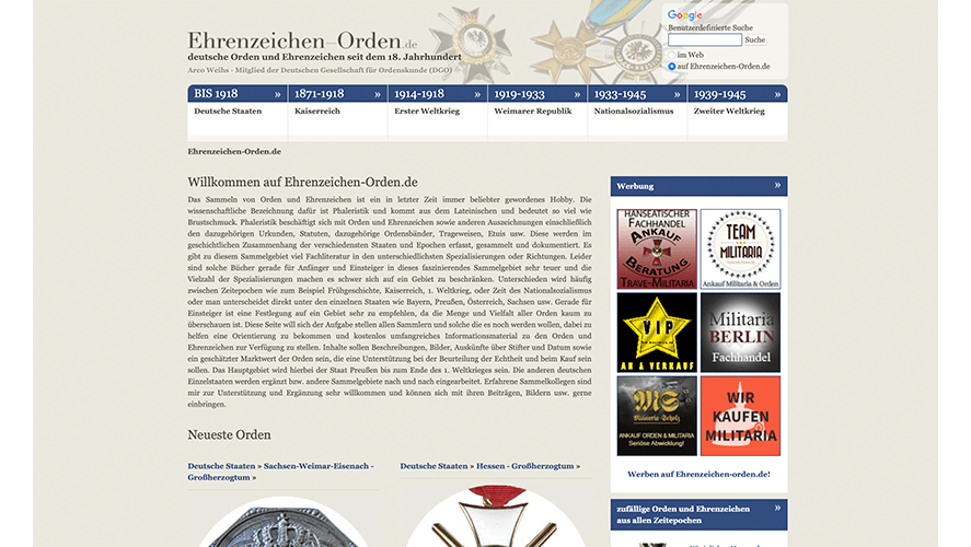 orden ehrenzeichen
