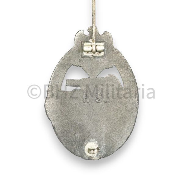 panzerkampfabzeichen in silber (r.s.)