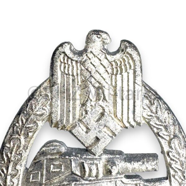panzerkampfabzeichen in silber (r.s.)