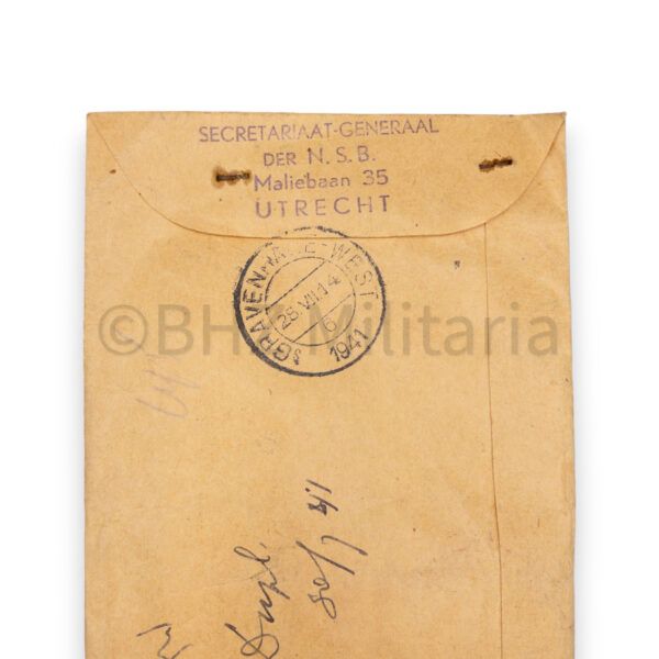 unieke set nsb "lotsverbondenheid" penning