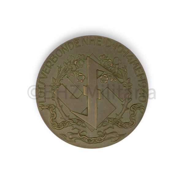 unieke set nsb "lotsverbondenheid" penning
