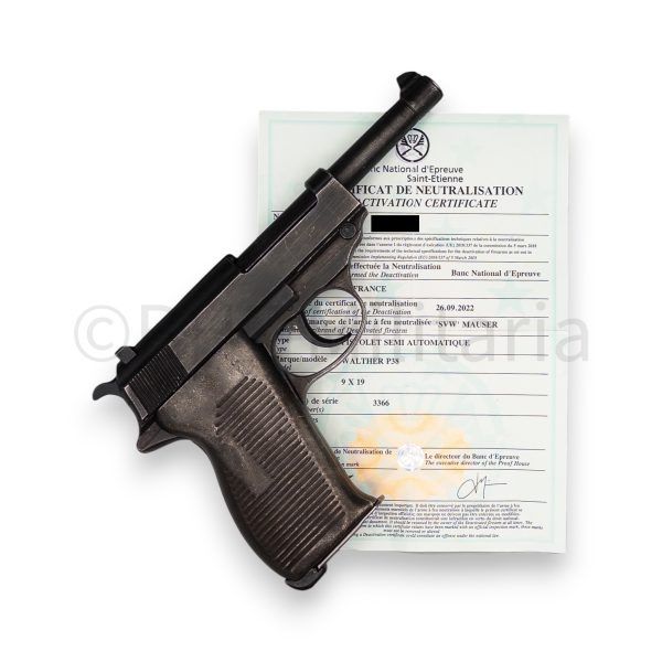 walther p38 svw mauser 1945 3366 eu deco