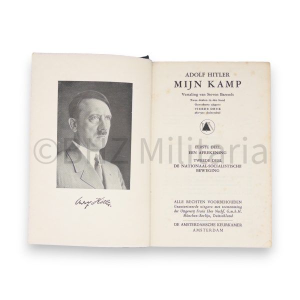 mijn kamp adolf hitler 4e druk