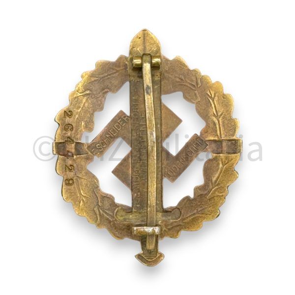 sa sportabzeichen in bronze – e. schneider – 264429