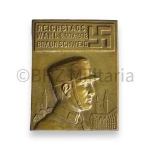 speld reichstagswahl 6. nov. 1932 braunschweig (zeldzaam)