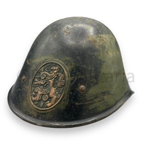 nederlandse m38 marechaussee helm zonder binnenwerk