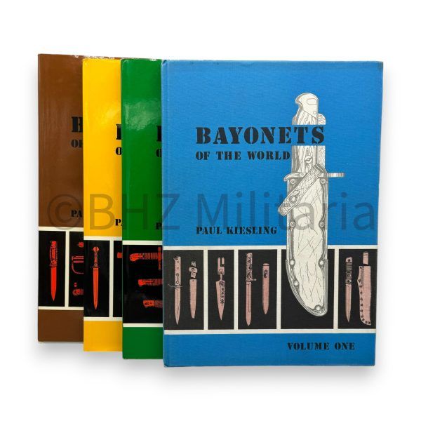 bayonets of the world paul kiesling volume 1,2,3 and 4