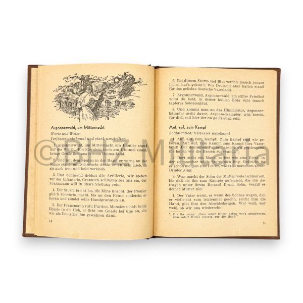 deutsches soldatenliederbuch goetz otto stoffregen