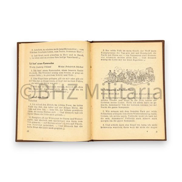deutsches soldatenliederbuch goetz otto stoffregen