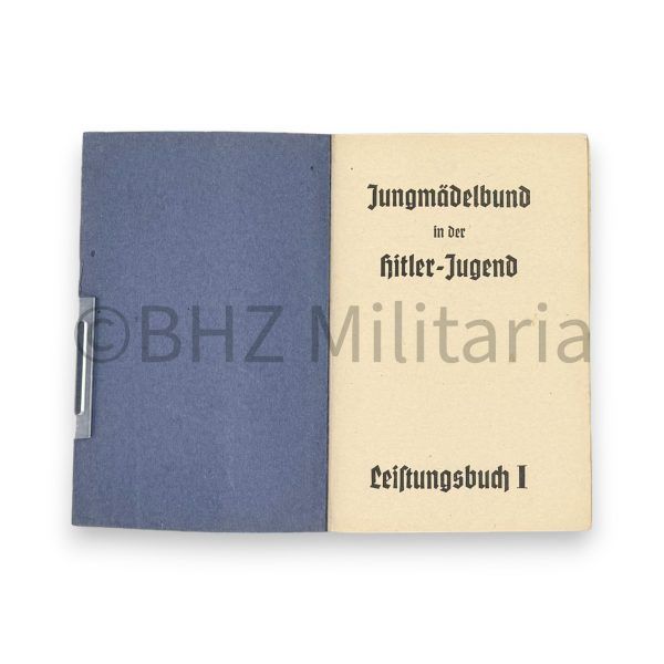 leistungsbuch des bundes deutscher mädel und des jungmädelbundes in der hj