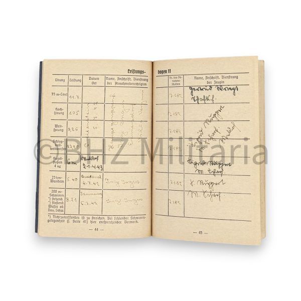leistungsbuch des bundes deutscher mädel und des jungmädelbundes in der hj