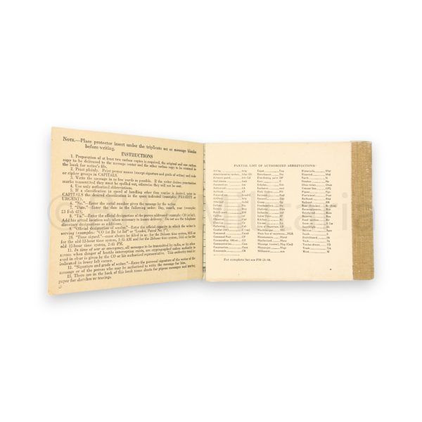us message book m 210