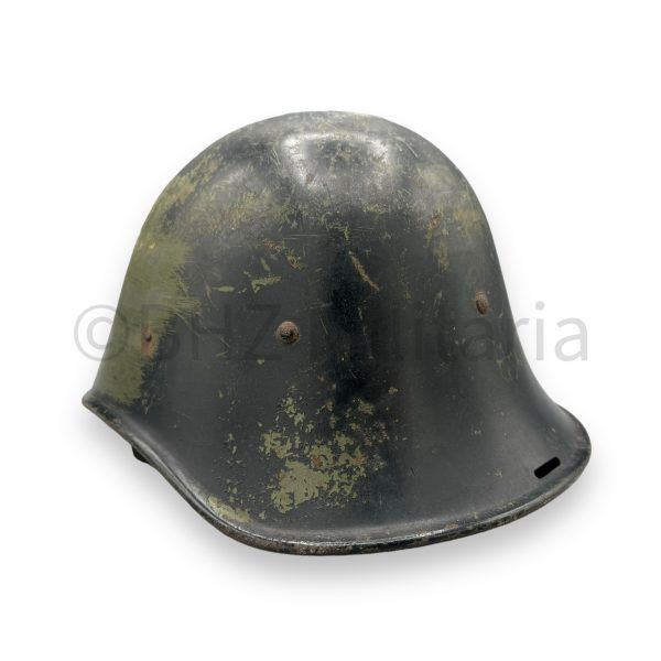 nederlandse m38 marechaussee helm zonder binnenwerk