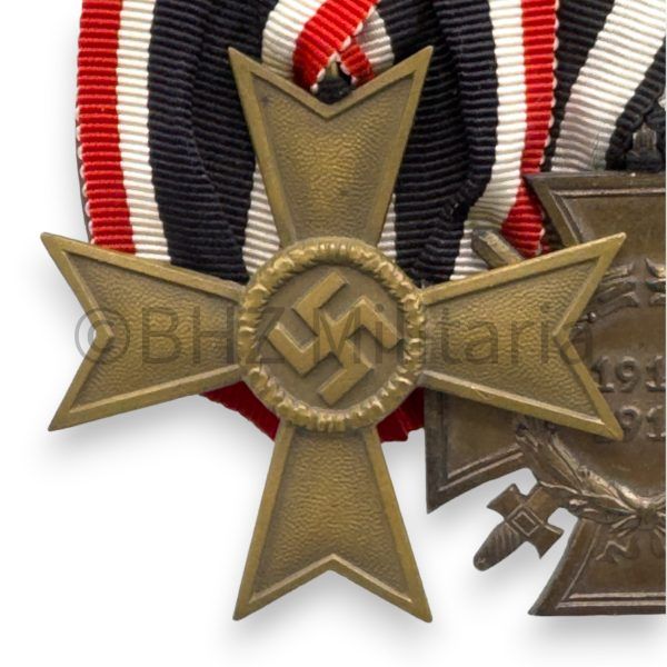 ordenschnalle kvk, frontkämpfer, dienstausz nsdap en westwall