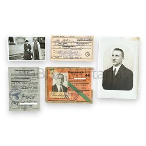 dienstausweis sicherheitspolizei 1944 gruppe