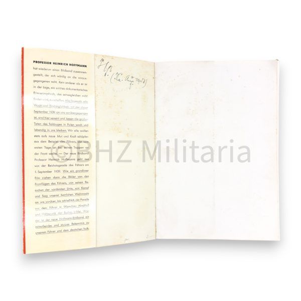 fotoboek heinrich hoffmann mit hitler in polen