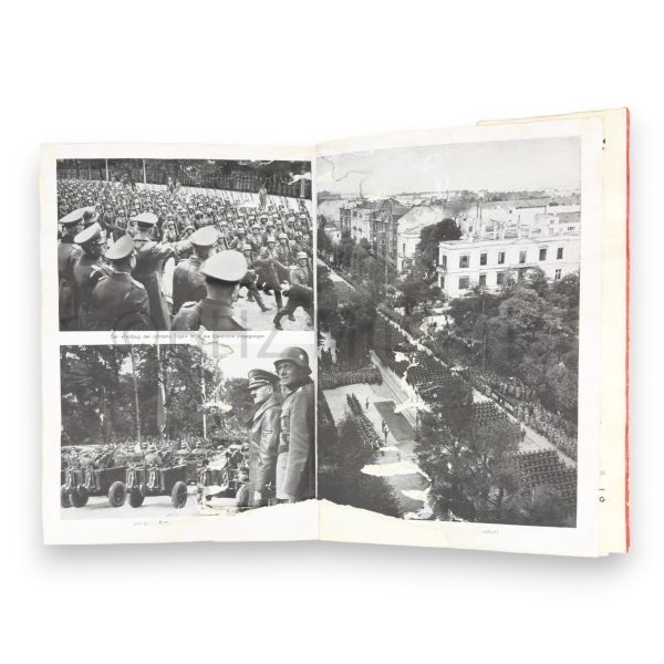 fotoboek heinrich hoffmann mit hitler in polen