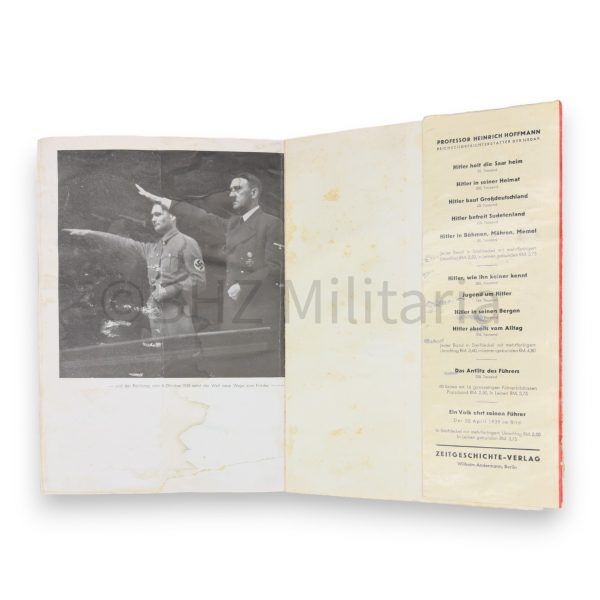 fotoboek heinrich hoffmann mit hitler in polen