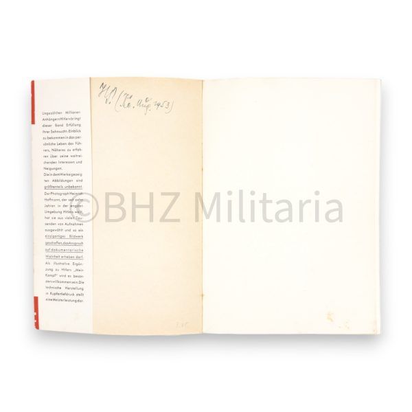 fotoboek heinrich hoffmann hitler wie ihn keiner kennt