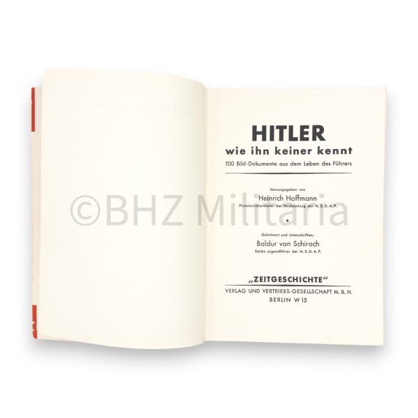 fotoboek heinrich hoffmann hitler wie ihn keiner kennt