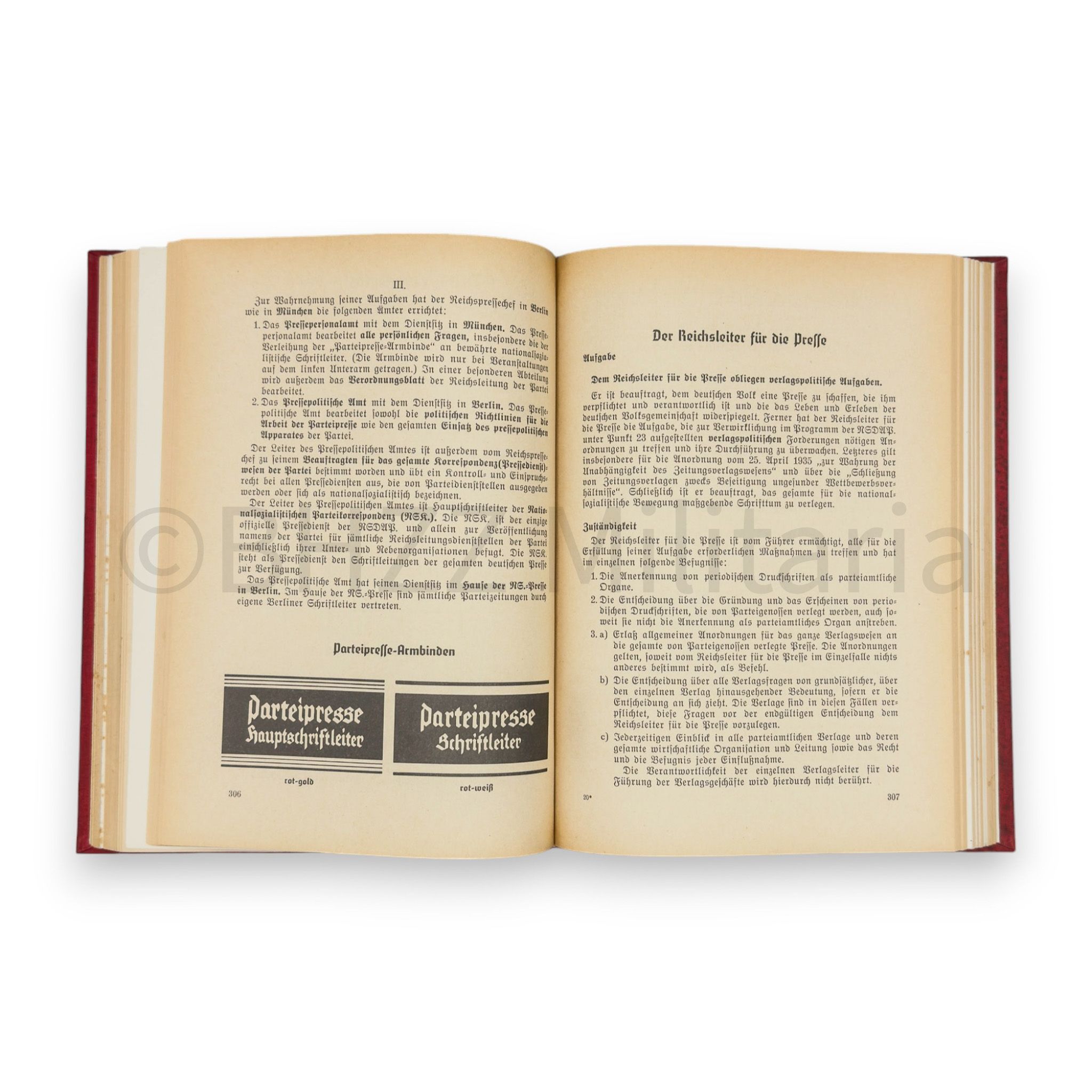 Organizations book of the NSDAP 1936 - BHZ Militaria Organizations book of the NSDAP 1936 - BHZ Militaria