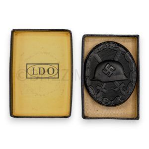 verwundetenabzeichen 1939 in schwarz (l/11) in ldo doosje mint