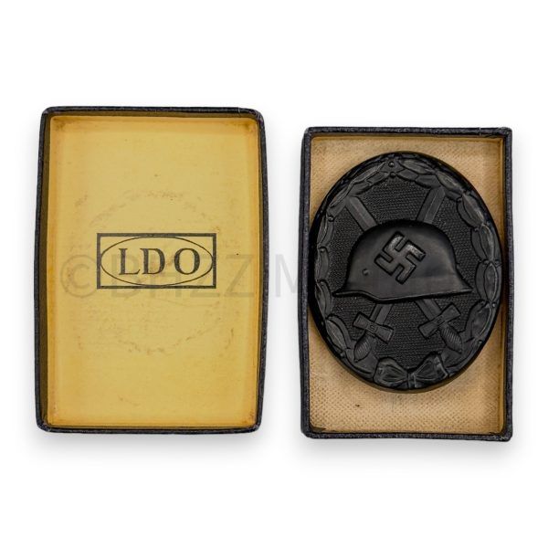 verwundetenabzeichen 1939 in schwarz (l/11) in ldo doosje mint
