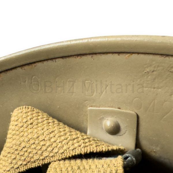 british army “brodie” helm ro & co 1942