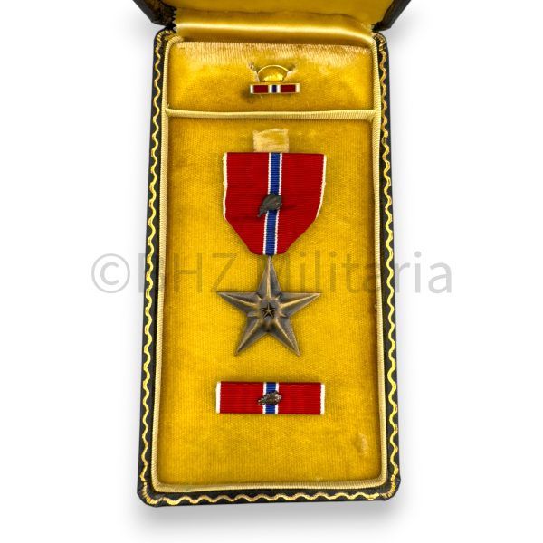 bronze star medal with oak leaf cluster