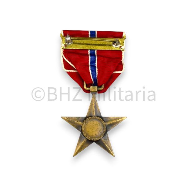 bronze star medal with oak leaf cluster