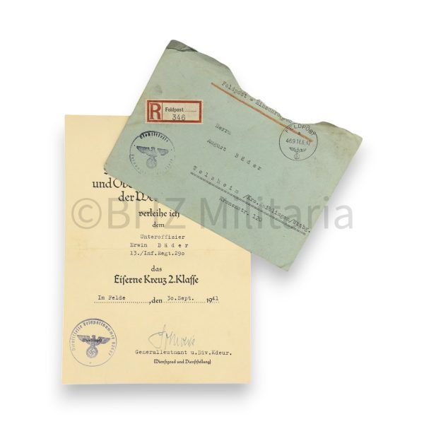 feldpost van 2 broers 1938 t/m 1943