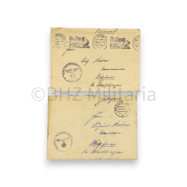 feldpost van 2 broers 1938 t/m 1943