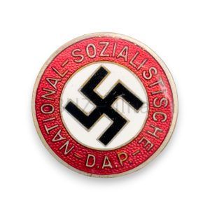 nsdap parteiabzeichen m1/72 fritz zimmermann