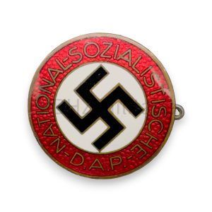 nsdap parteiabzeichen – m1/72 – fritz zimmermann