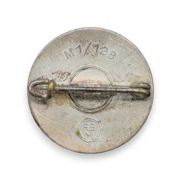 nsdap parteiabzeichen – m1/128 – eugen schmidhäussler – zeer zeldzaam