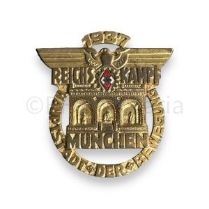 hitlerjugend reichskampf münchen 1937 abzeichen (zeldzaam)