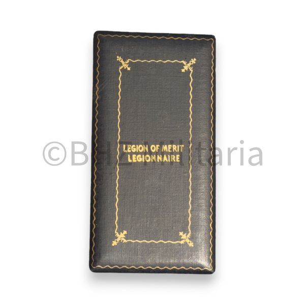 legion of merit/legionairre met naam in etui