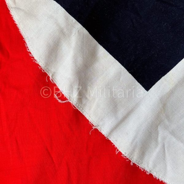 originele dubbelzijdige duitse voertuig herkennings vlag 80x100cm