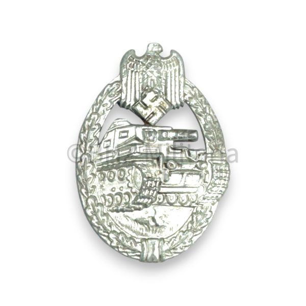 panzerkampfabzeichen in silber "pillow crimp"