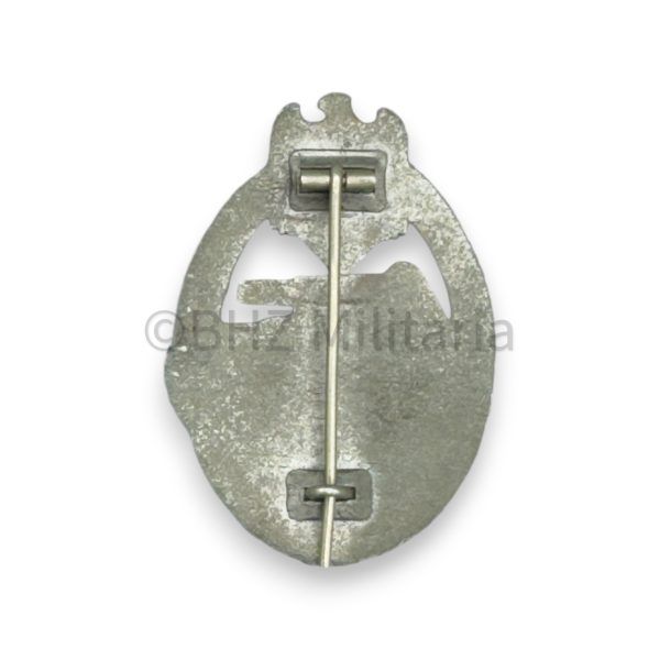 panzerkampfabzeichen in silber "pillow crimp"