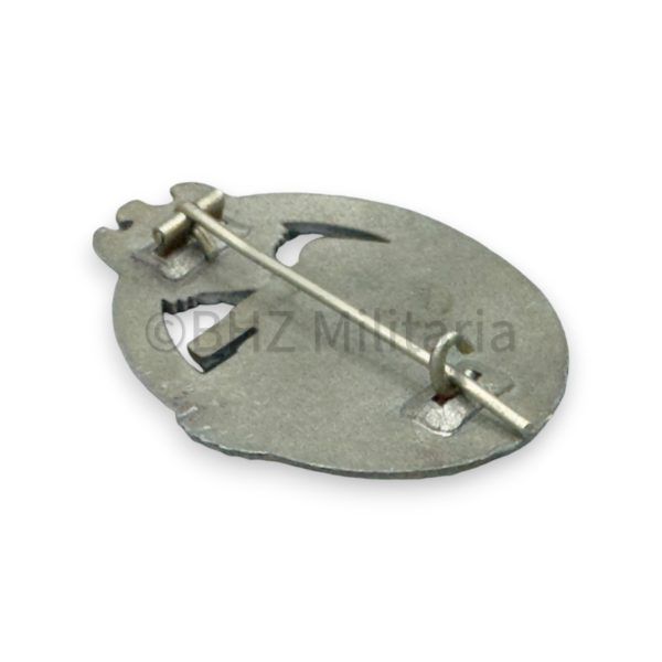 panzerkampfabzeichen in silber "pillow crimp"