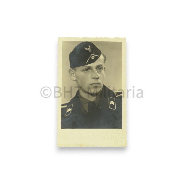 besitzzeugnis 2e stufe panzerkampfabzeichen silber met foto's en brief 1