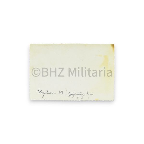 besitzzeugnis 2e stufe panzerkampfabzeichen silber met foto's en brief 17