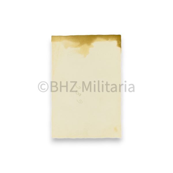 besitzzeugnis 2e stufe panzerkampfabzeichen silber met foto's en brief 19
