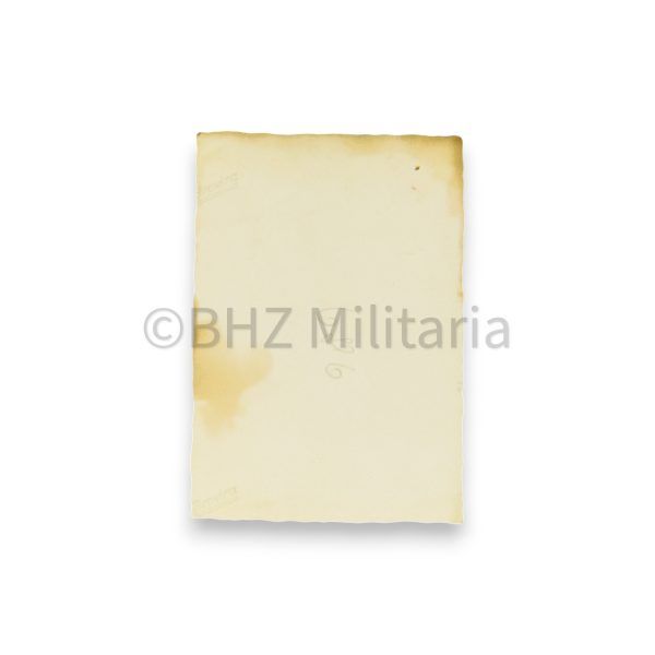 besitzzeugnis 2e stufe panzerkampfabzeichen silber met foto's en brief 21