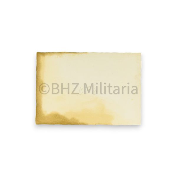 besitzzeugnis 2e stufe panzerkampfabzeichen silber met foto's en brief 9