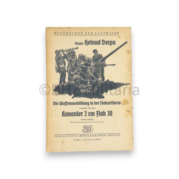 die waffenausbildung in der flakartillerie kanonier 2 cm flak 30